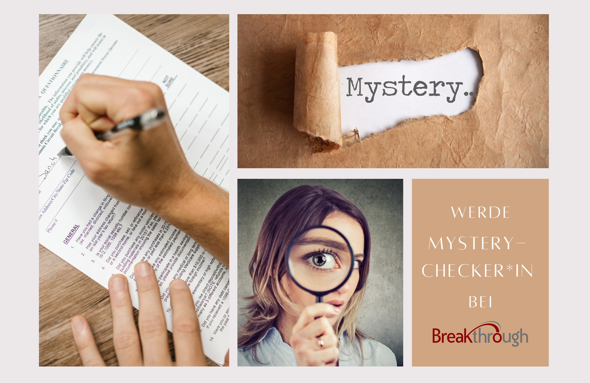 Mystery Checker*innen in ganz Österreich